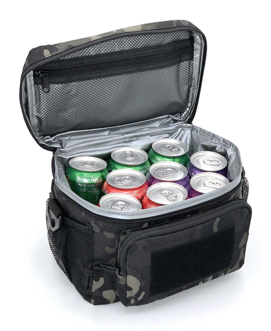 High Speed Daddy Medium Lunch Bag with soda cans
