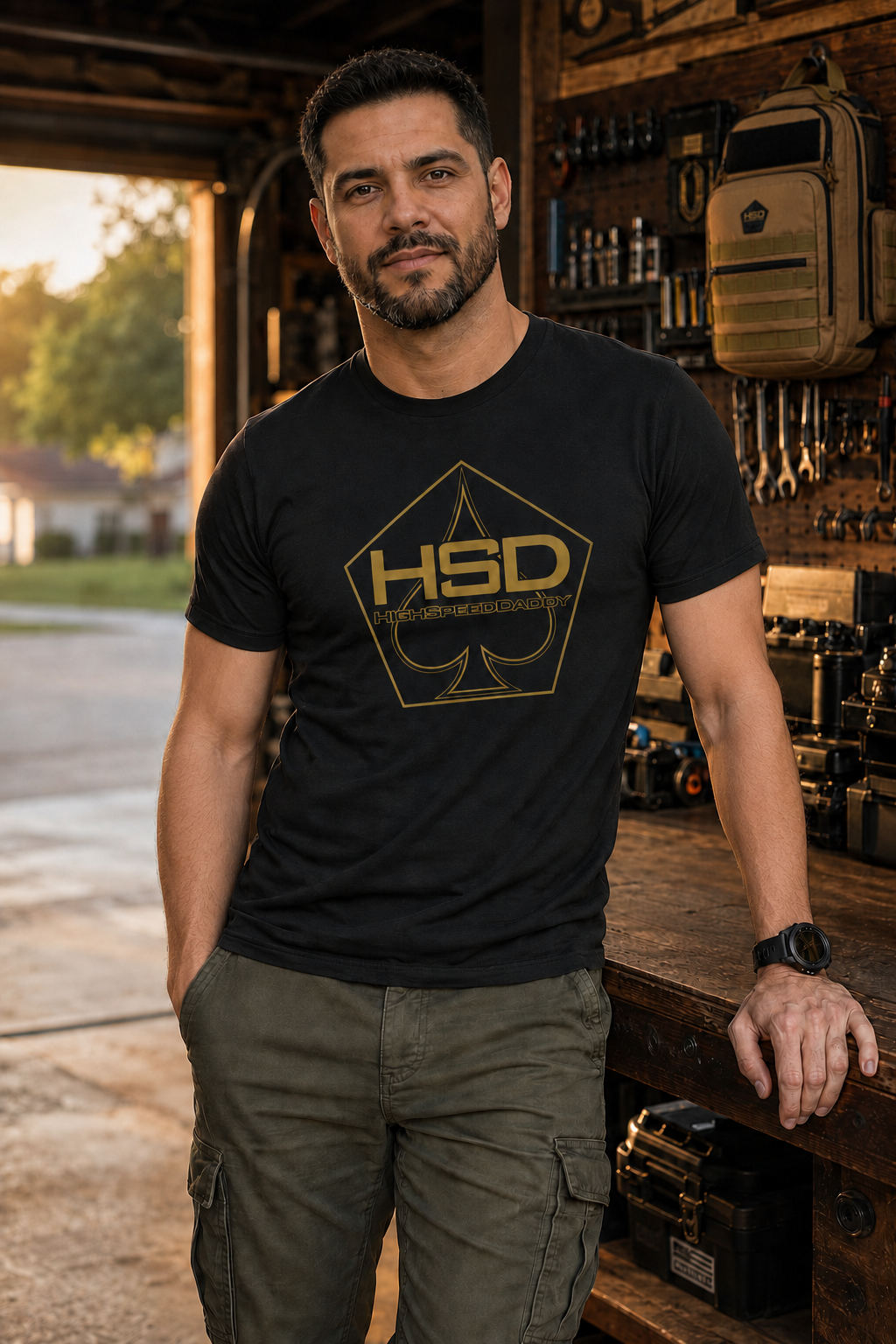 HSD Men’s Premium Heavyweight Tee