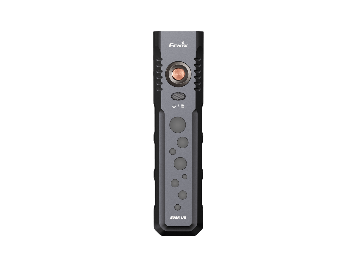 Fenix E08R UE Multi-Light EDC Flashlight With Red Light &amp; Green Laser