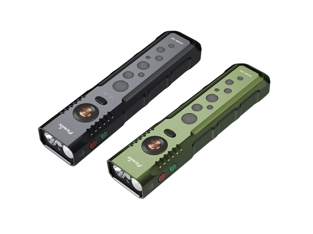 Fenix E08R UE Multi-Light EDC Flashlight With Red Light &amp; Green Laser