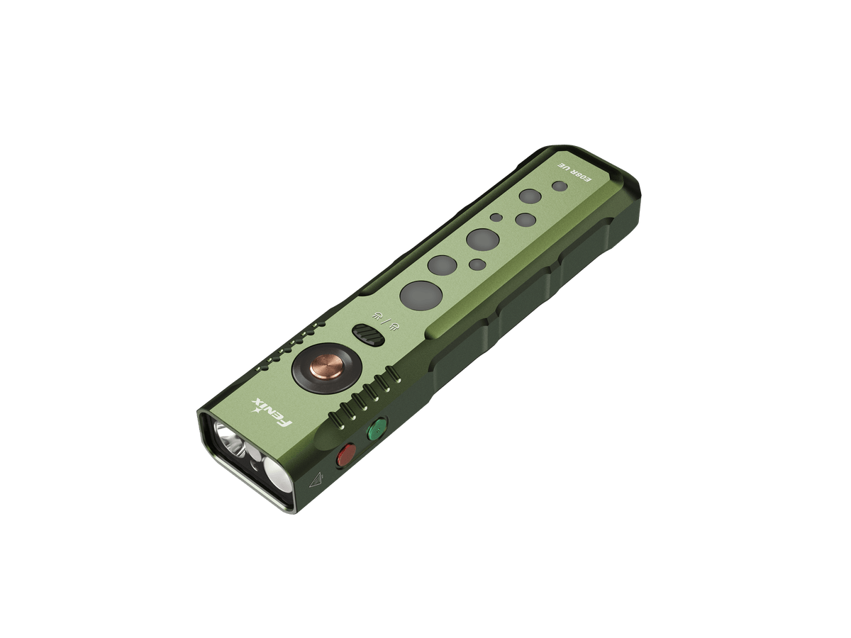 Fenix E08R UE Multi-Light EDC Flashlight With Red Light &amp; Green Laser