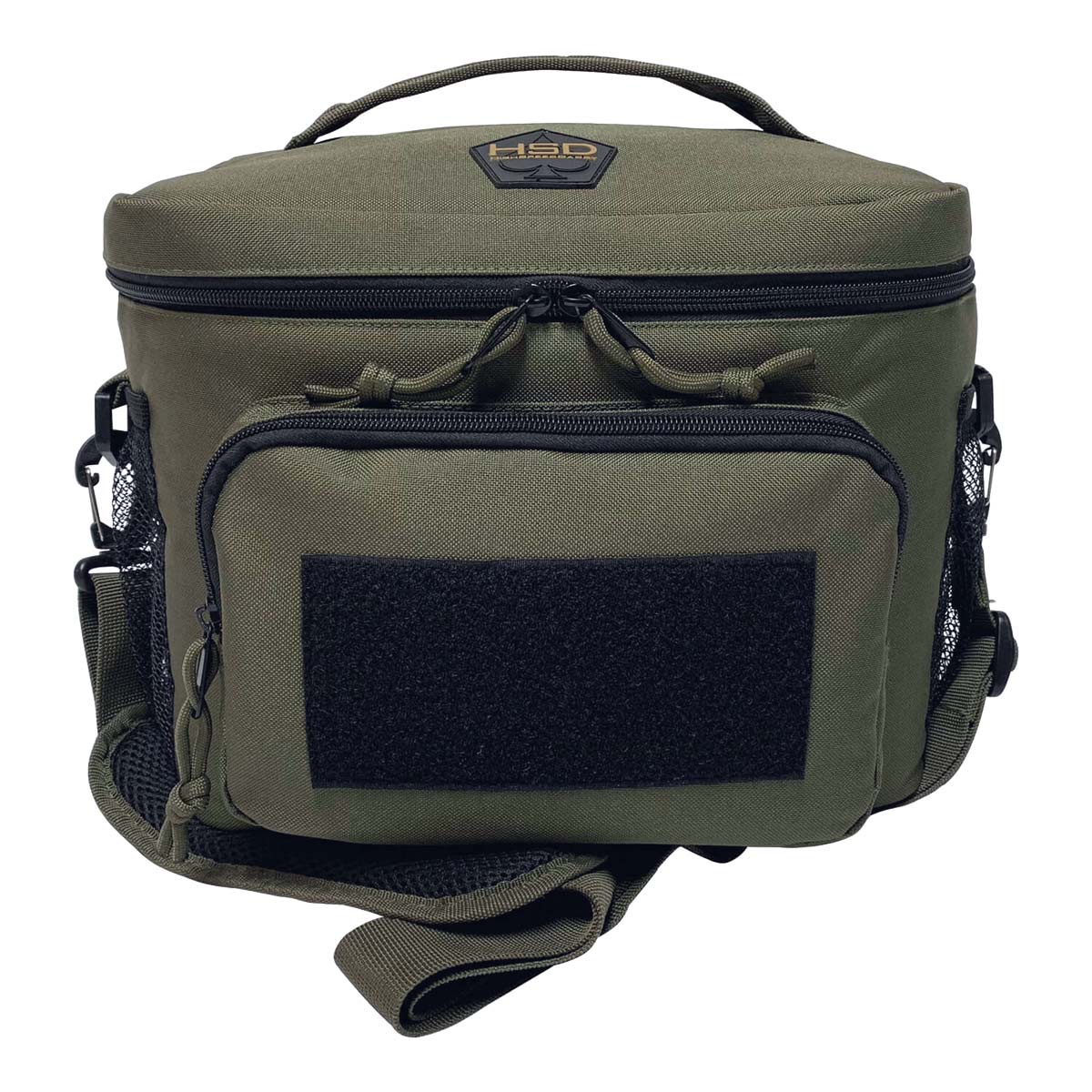 HSD Tactical Lunch Bag Ranger Green Front angel