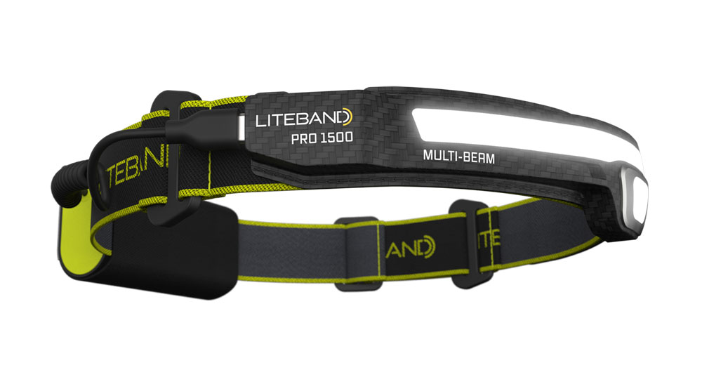 PRO 1500 Lumen LED Multi-Beam Rechargeable Headlamp