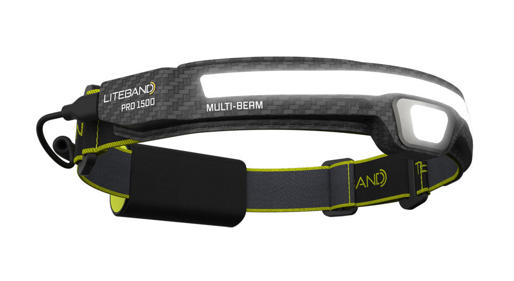 PRO 1500 Lumen LED Multi-Beam Rechargeable Headlamp