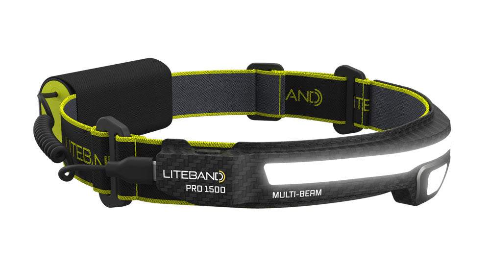 PRO 1500 Lumen LED Multi-Beam Rechargeable Headlamp