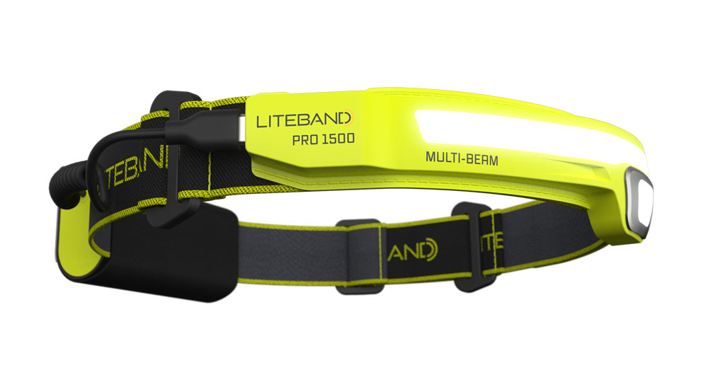 PRO 1500 Lumen LED Multi-Beam Rechargeable Headlamp