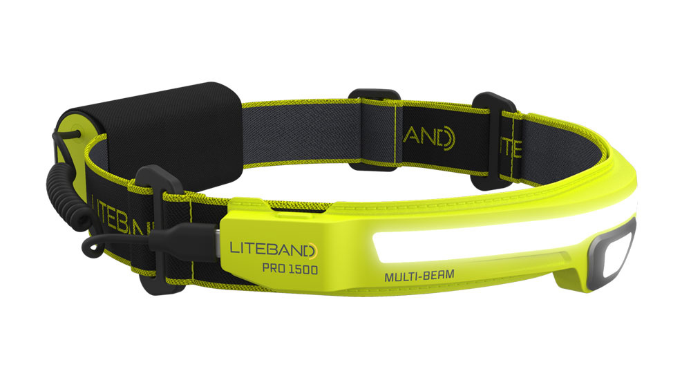 PRO 1500 Lumen LED Multi-Beam Rechargeable Headlamp