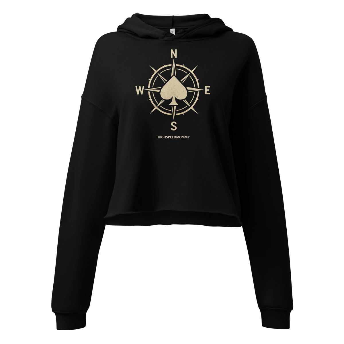 HSD Compass Crop Hoodie