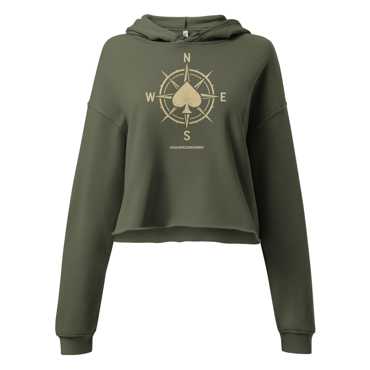 HSD Compass Crop Hoodie