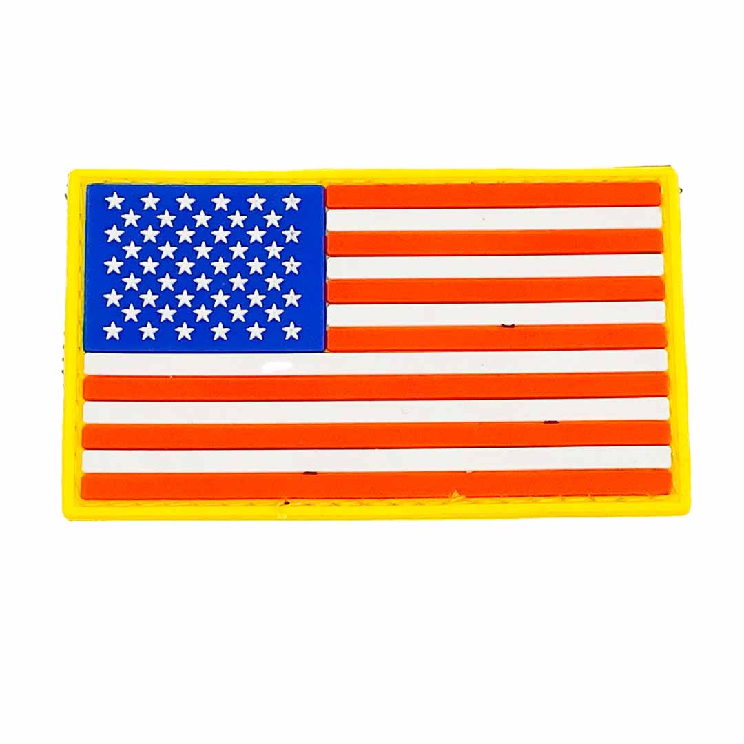American Flag Patch classic red white blue