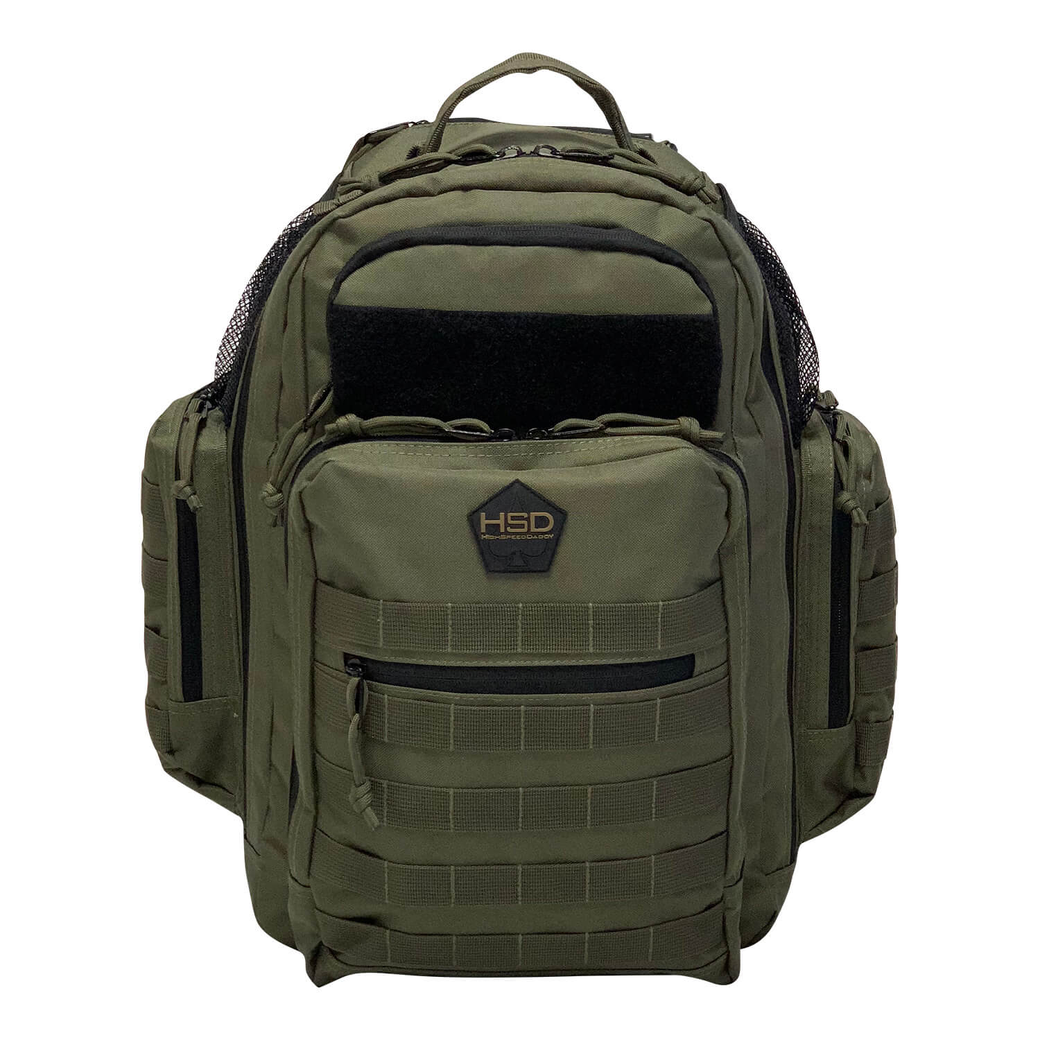 Diaper Bag Backpack - Ranger Green - Front Angle