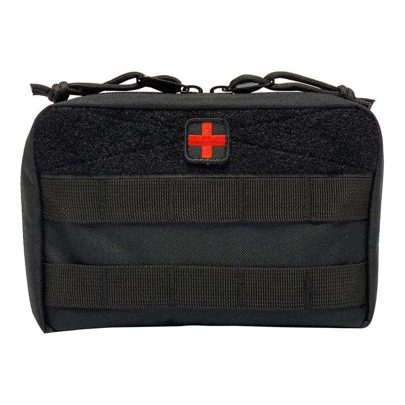First Aid Kit Pouches - Black - Front
