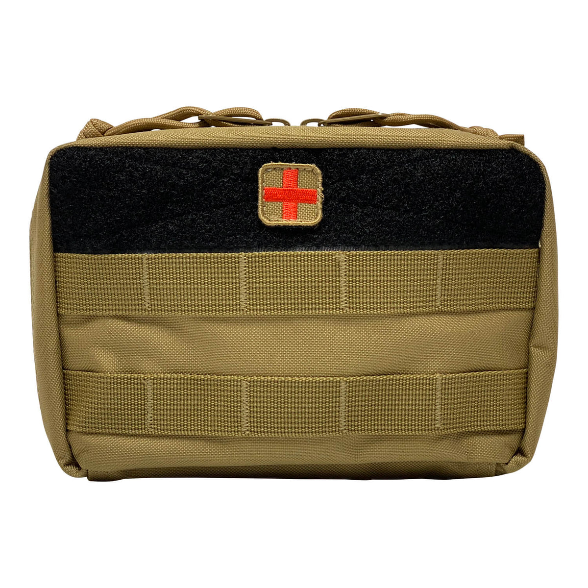 First Aid Kit Pouches - Coyote Brown - Front